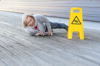 What to do after a slip & fall