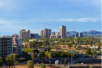 Phoenix Arizona skyline