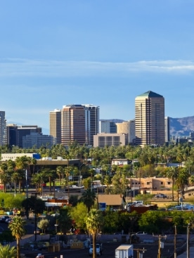 Phoenix Arizona skyline